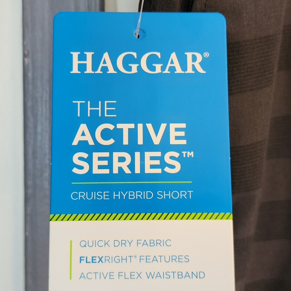 NWT Haggar Shorts Size 44 Waist - Picture 2 of 8
